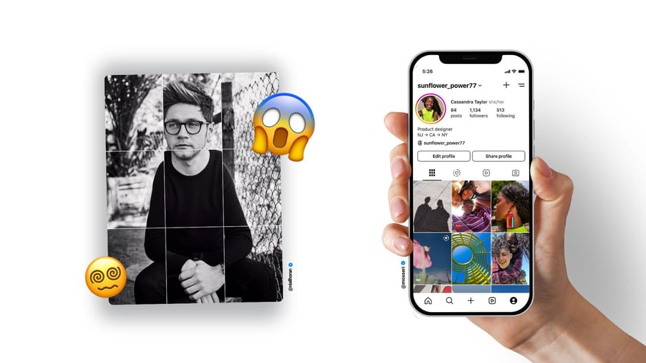 Das neue Instagram Grid ab 2025