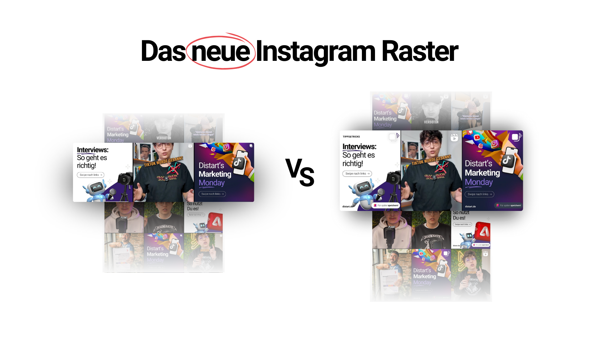 Das neue Instagram Raster