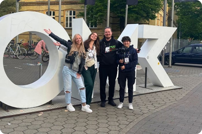 Distart Team auf der OMR