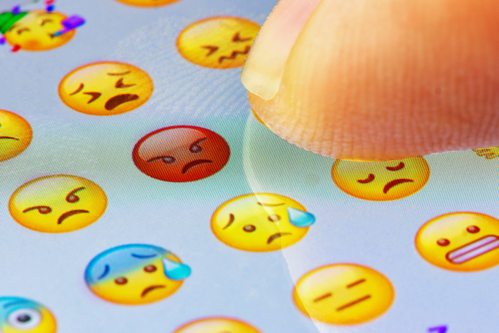 Emojis auf Smartphone