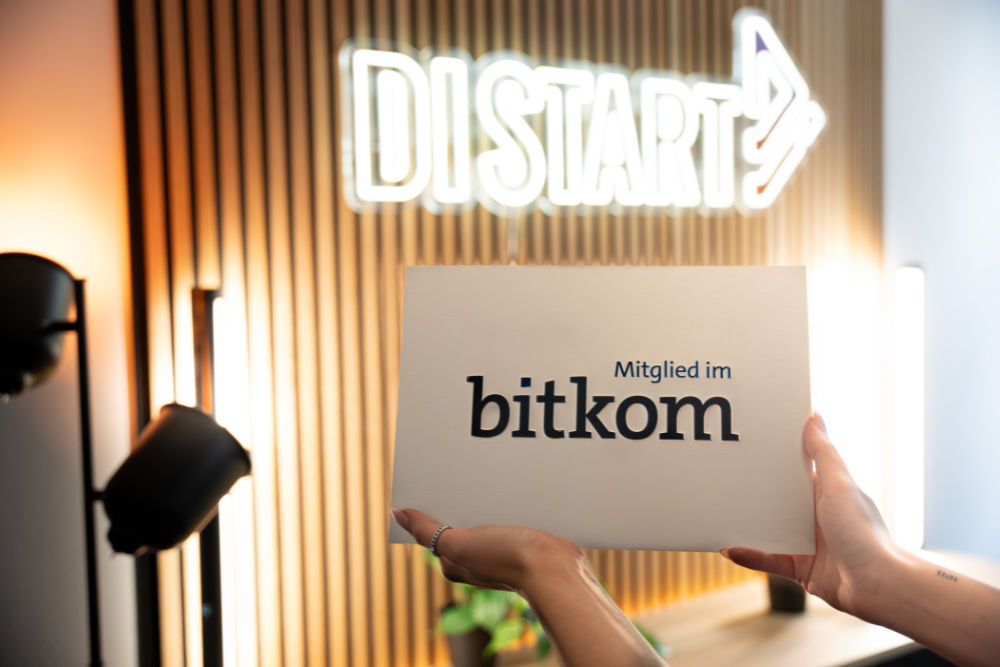 Distart stärkt eine digitale Zukunft als Mitglied bei Bitkom